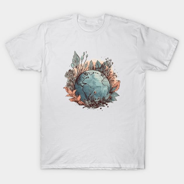 Earth Day T-Shirt by gblackid